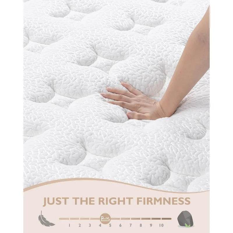 Medium Hybrid Pocket Spring Mattress 14 Inch - Sleep Galleria