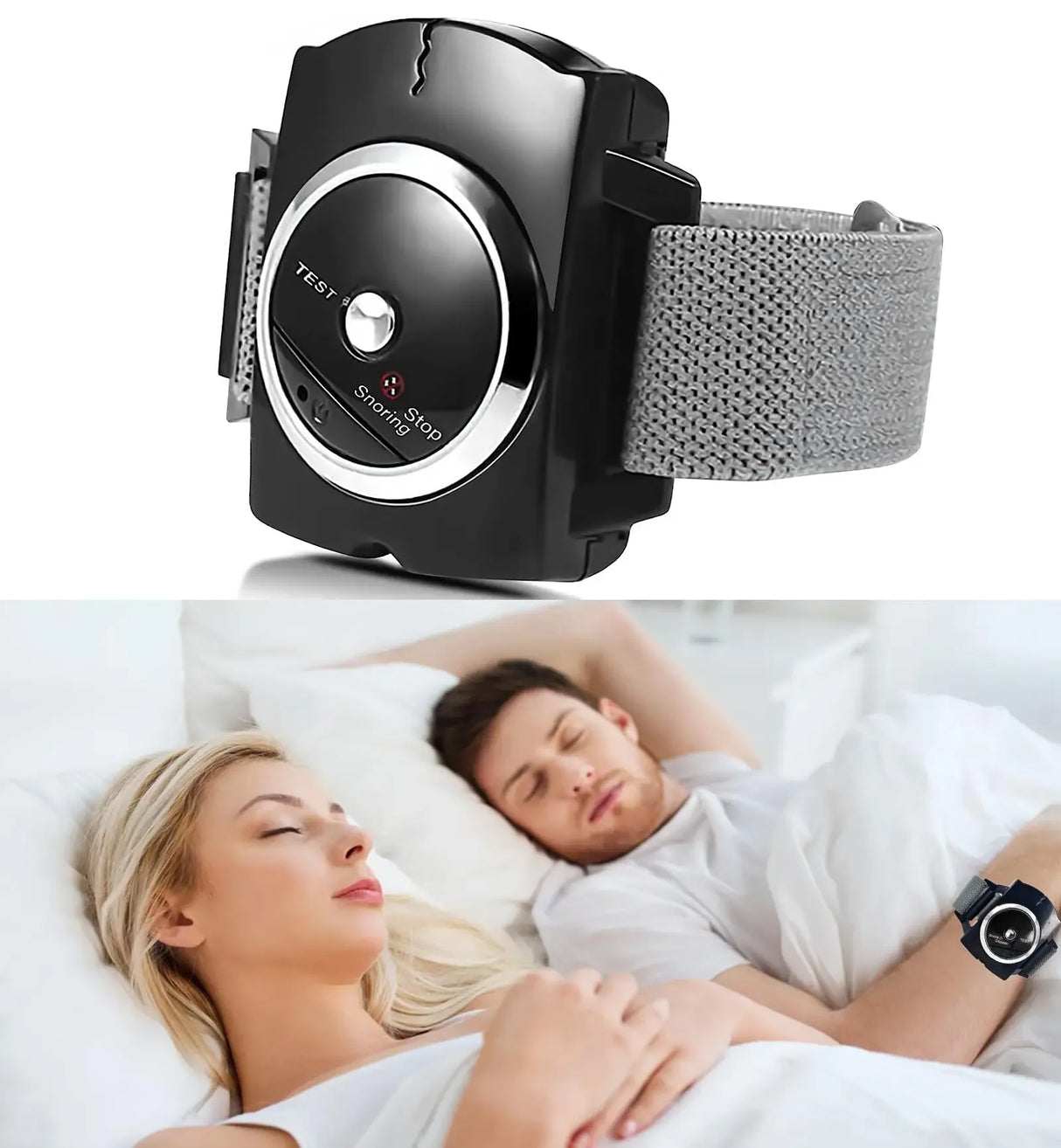 Anti Snore Wristband Sleep Aid With Biosensor - Omega Lifestyles