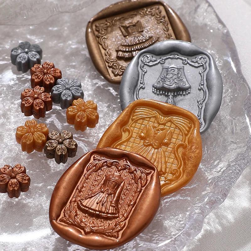 Cherry Red Wax Seal Beads For Invitations And Letters - Omega Lifestyles