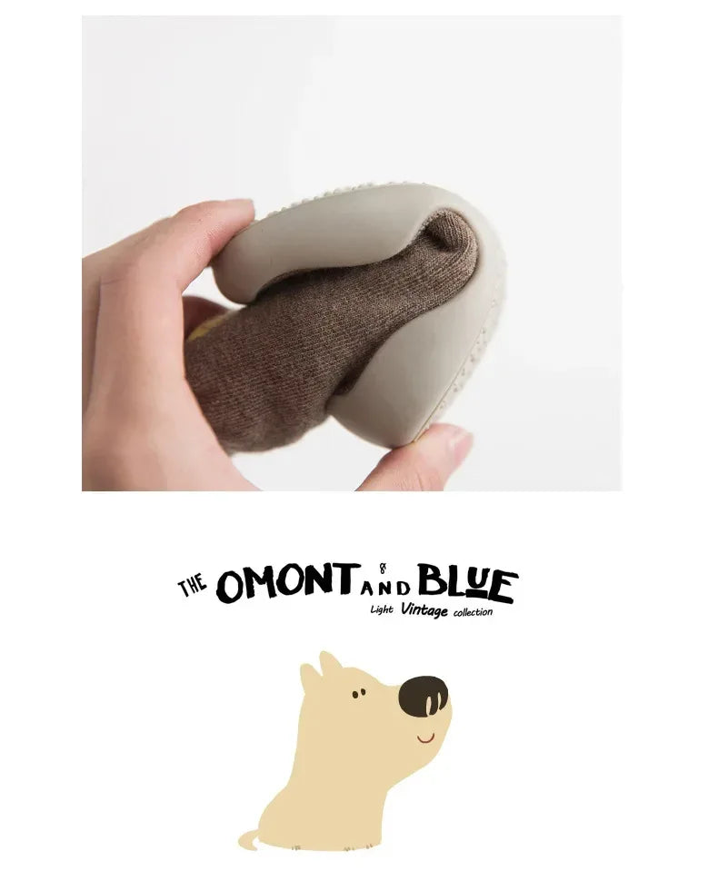 Baby Toddler Non-Slip Anti-Slip Rubber Sole Shoes - Omega Lifestyles