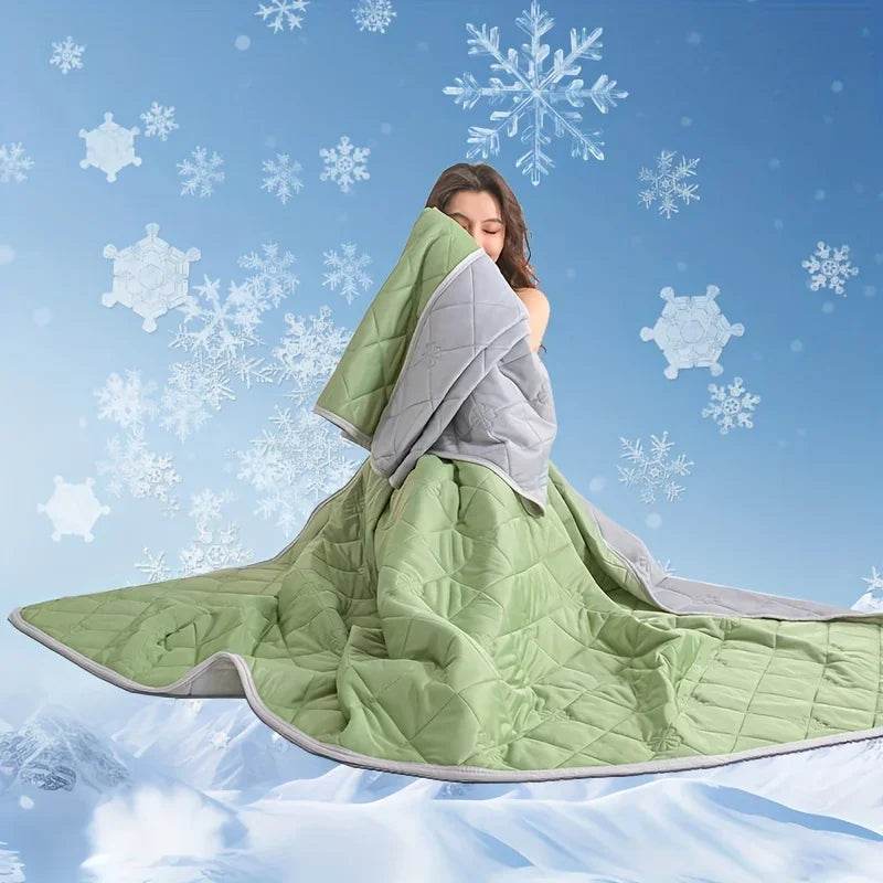 Lightweight Cooling Quilted Polyester Summer Blanket - Sleep Galleria