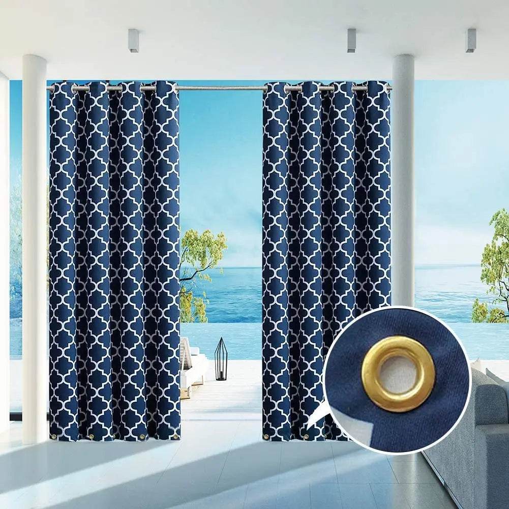 Waterproof Outdoor Blackout Curtain For Patio Privacy