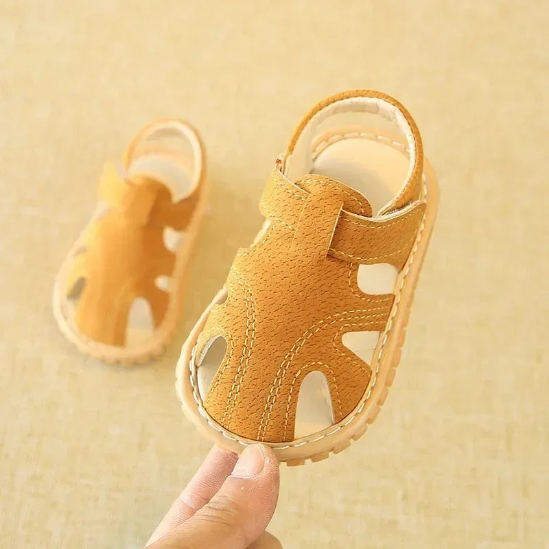 Sound Device Non-Slip Baby Sandals Rubber Sole Summer - Omega Lifestyles