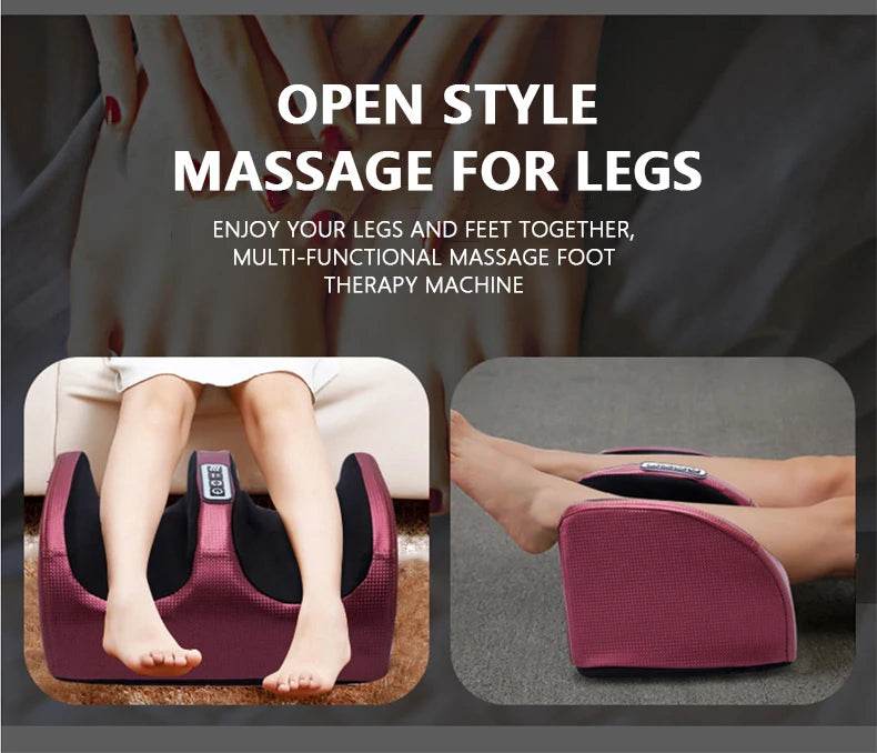 Electric Heating Foot Leg Kneading Massage Device - Sleep Galleria