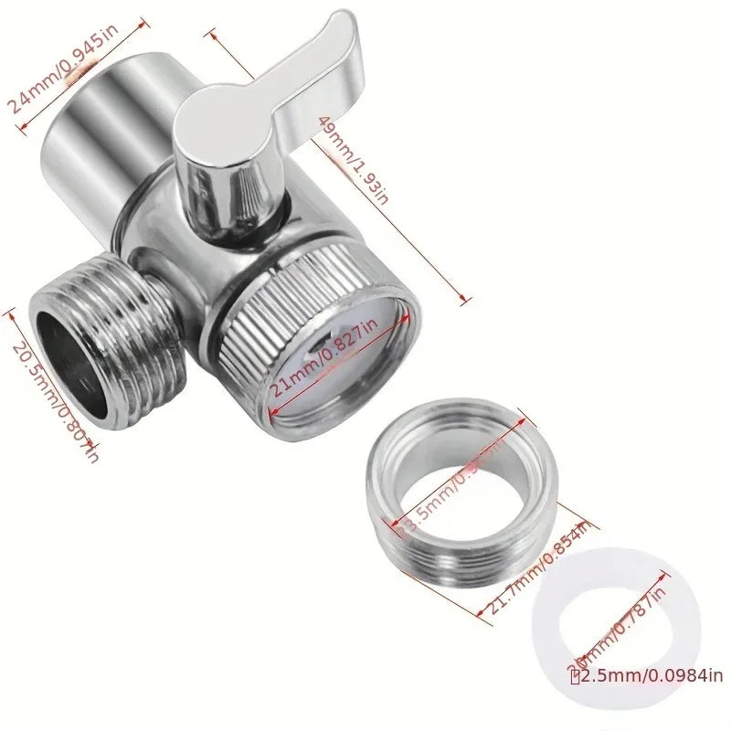 Universal Faucet Switch Adapter Kitchen Sink Diverter Valve - Omega Lifestyles