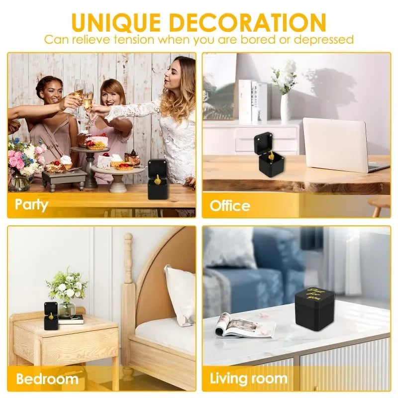 Set of 2 Funny Middle Finger Prank Desk Decorations - Omega Lifestyles