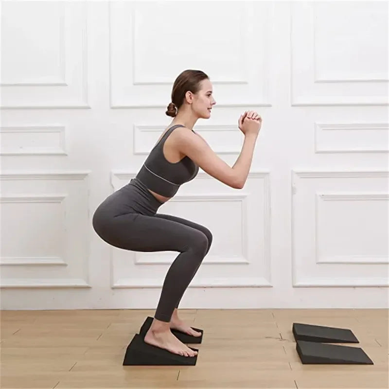 EVA Foam Yoga Brick Stretch Wedge Fitness Trainer - Omega Lifestyles