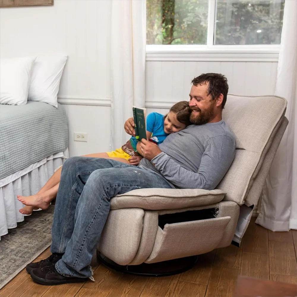 Oversized Swivel Rocker Recliner Chair - Omega Lifestyles