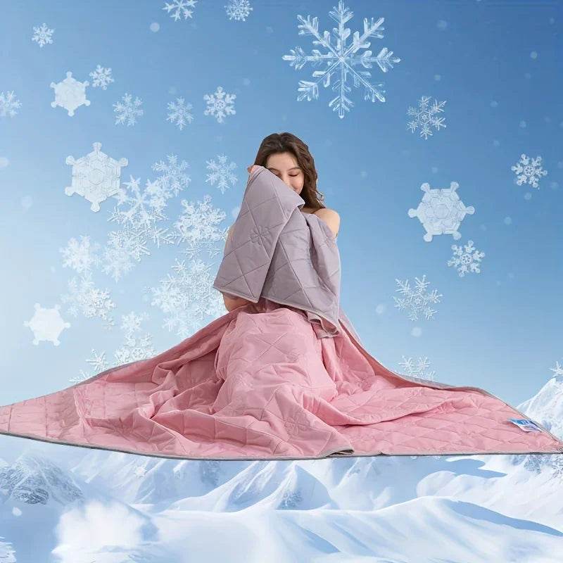 Lightweight Cooling Quilted Polyester Summer Blanket - Sleep Galleria