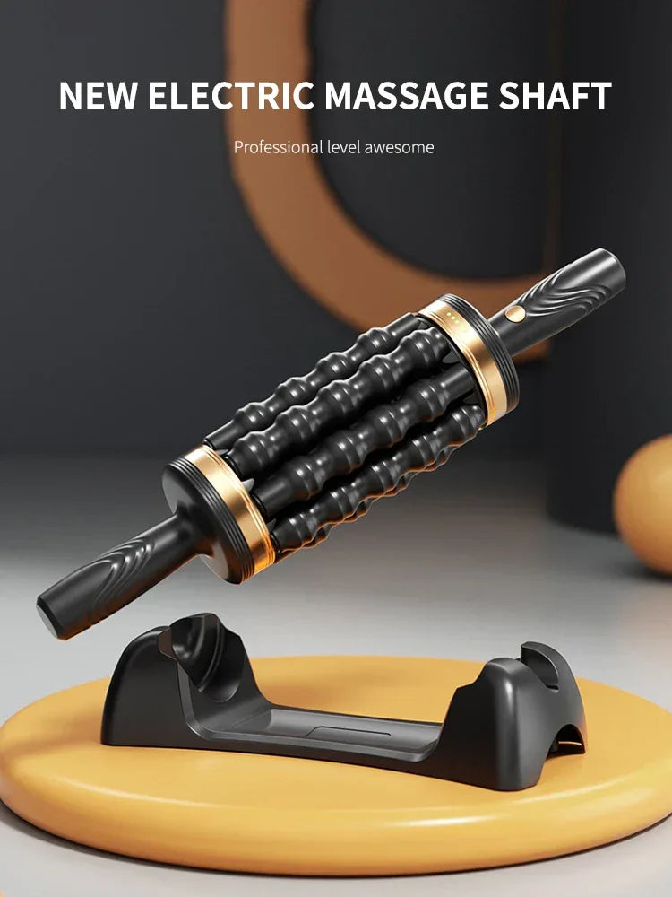 Rechargeable Electric Percussive Muscle Roller Massage Device - Omega Lifestyles