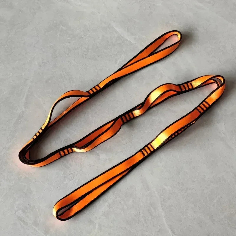 Yoga Stretch Belt 110cm Adjustable Nylon Aerial Strap - Omega Lifestyles