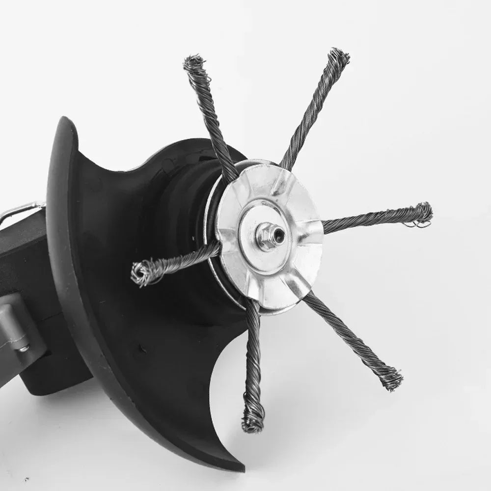 6-Inch Universal Steel Wire Grass Trimmer Replacement Head - Omega Lifestyles