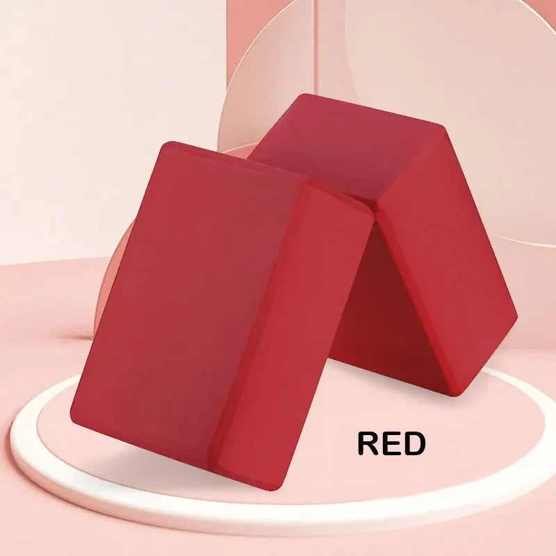 High-Density Hardened EVA Professional Yoga Block - Omega Lifestyles