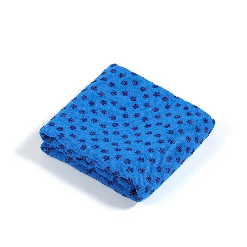 Non-Slip Sweat-Absorbent PVC Yoga Towel Mat 183x63cm - Omega Lifestyles