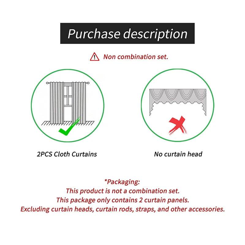 2-Piece Chenille Embroidered Floral Blackout Curtain