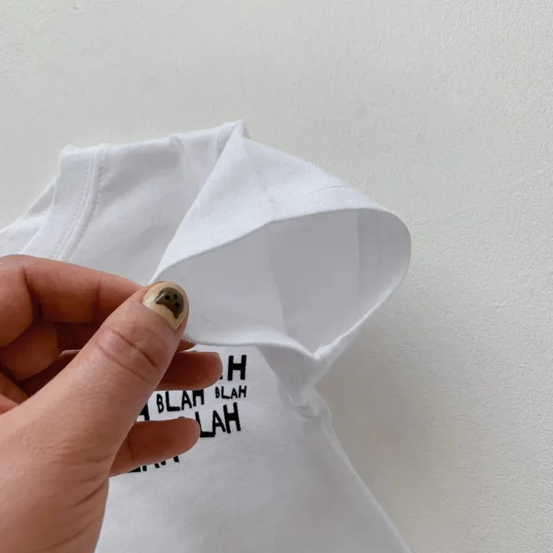 2-Piece Summer Cotton Polyester Baby Clothing Set - Omega Lifestyles