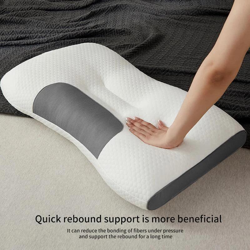 Orthopedic Cervical Memory Foam Rectangle Massage Pillow - Omega Lifestyles