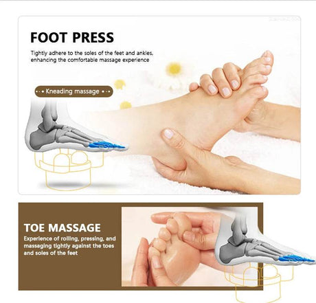 Electric Heating Foot Leg Kneading Massage Device - Sleep Galleria