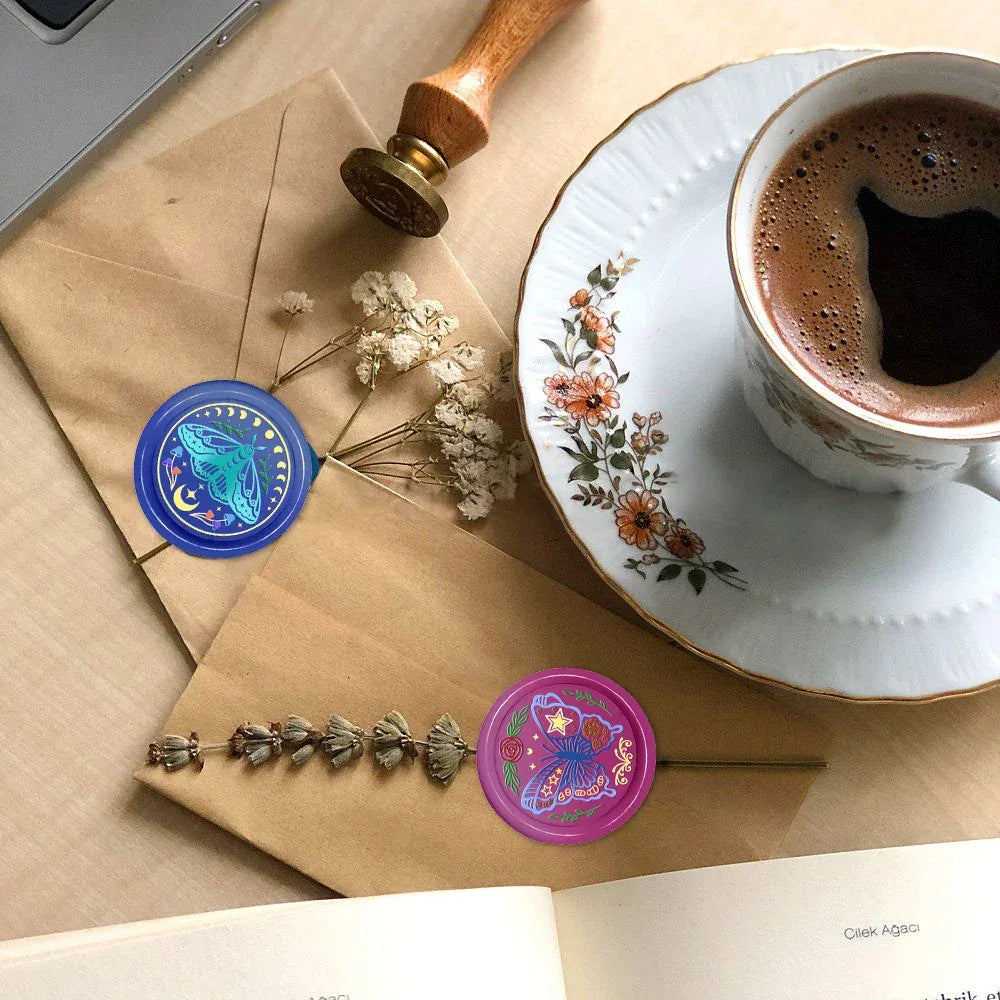 Brass Removable Head Wax Seal Stamp For Decoration - Omega Lifestyles