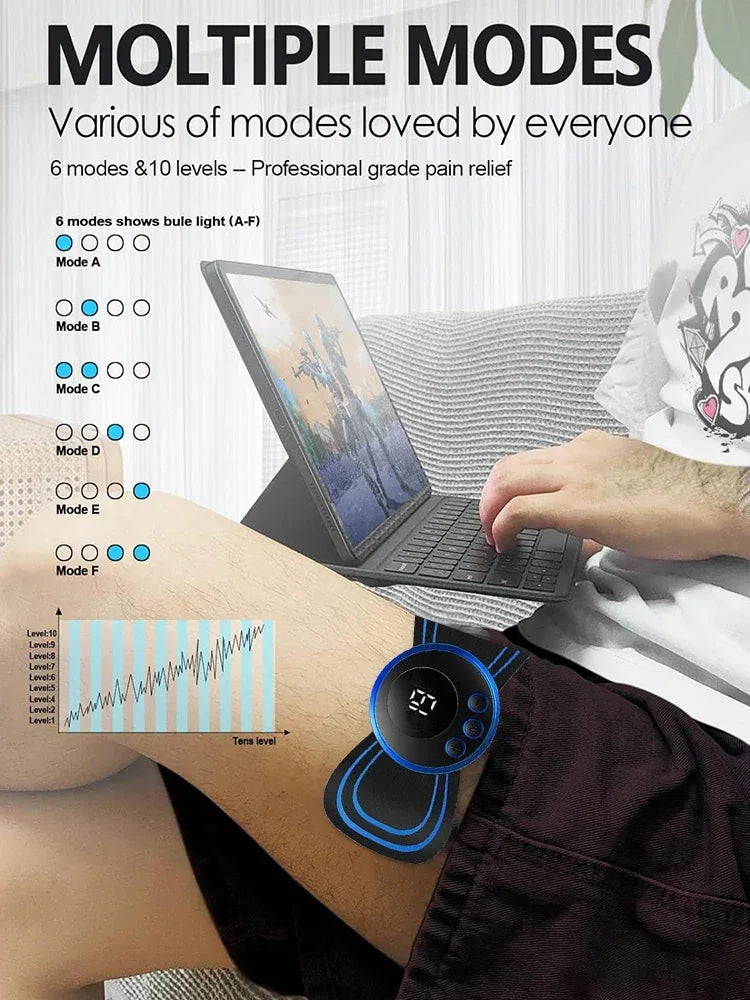 Electronic Pulse Mini Cervical Back Massage Patch - Omega Lifestyles