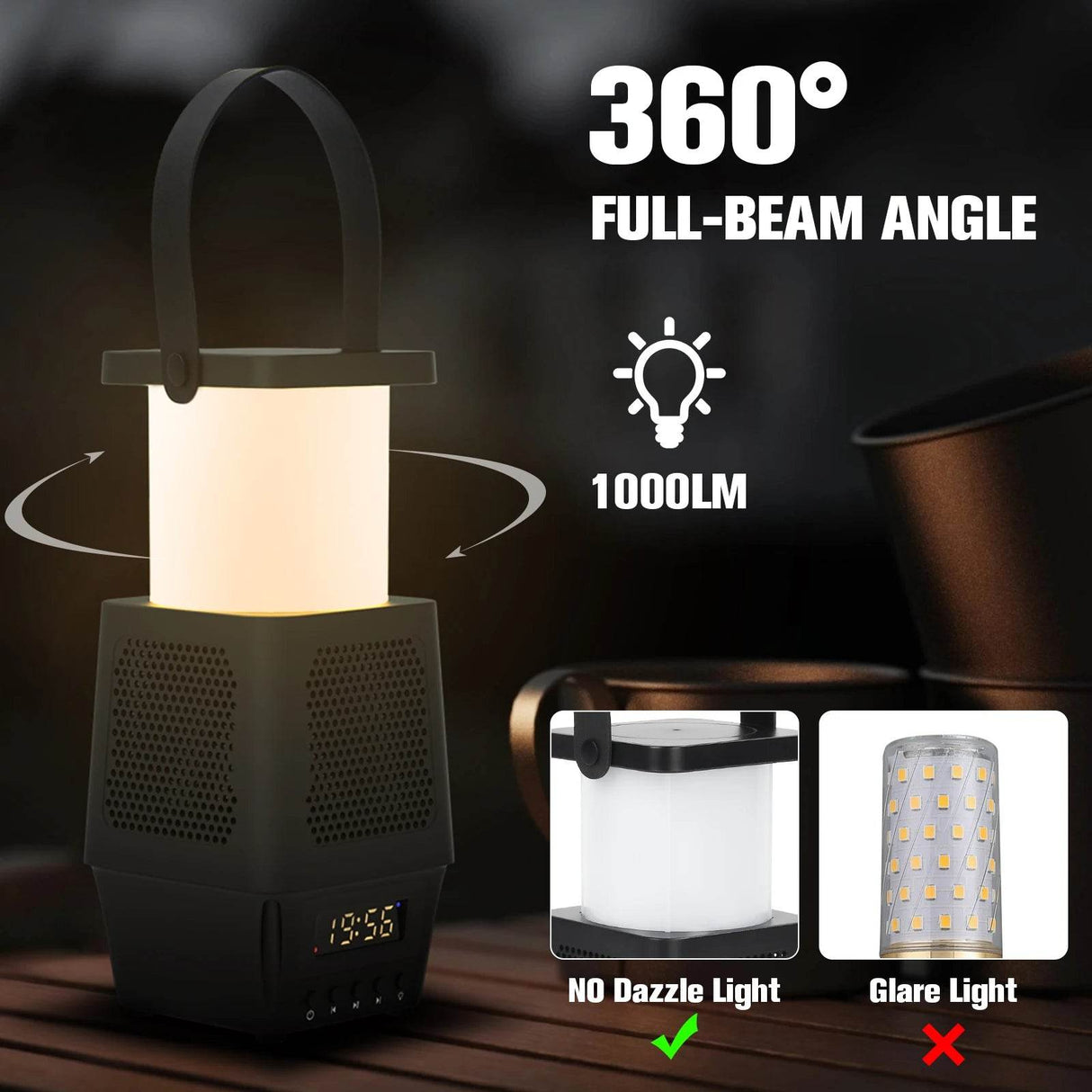 Rechargeable Warm Light Adjustable Desk Table Lamp
