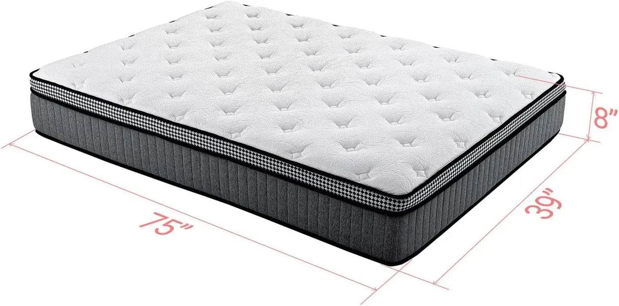 Medium Hybrid Gel-Infused Memory Foam Mattress - Sleep Galleria