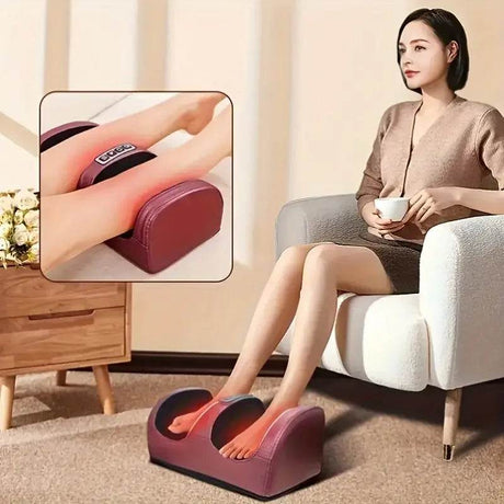 Electric Heating Foot Leg Kneading Massage Device - Sleep Galleria
