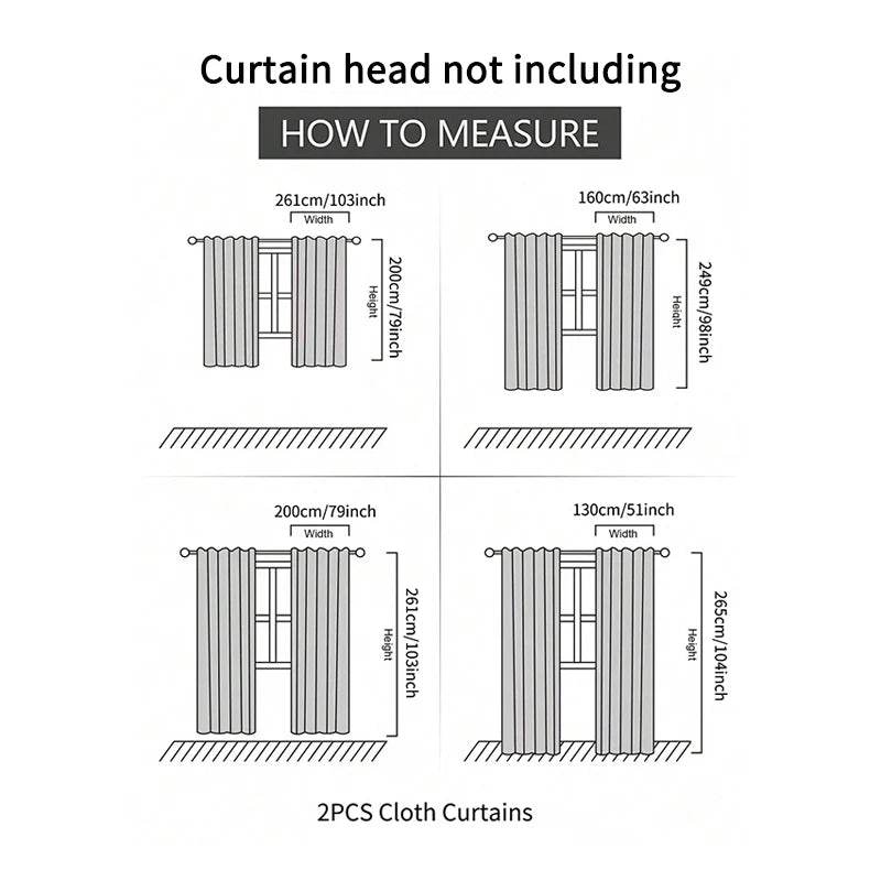 2-Piece Chenille Embroidered Floral Blackout Curtain