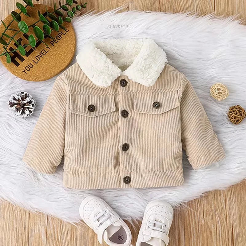 Children’s Patchwork Cotton Down Winter Jacket 2-3Y