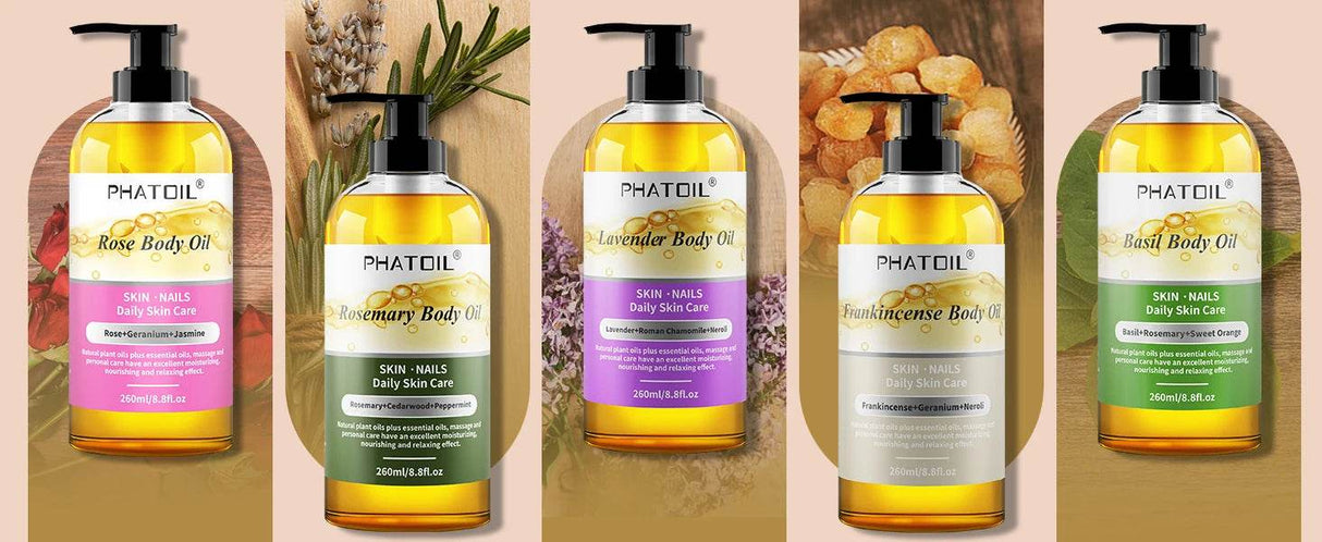 260ml Pure Essential Oil Body Massage Oil