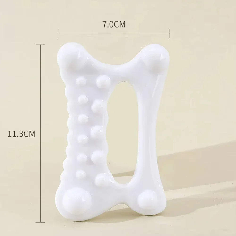 Set of 2 Ergonomic Plastic Gua Sha Massage Tools - Omega Lifestyles