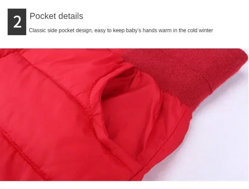 Kids Winter Warm Thicken Down Padded Ski Pants - Omega Lifestyles