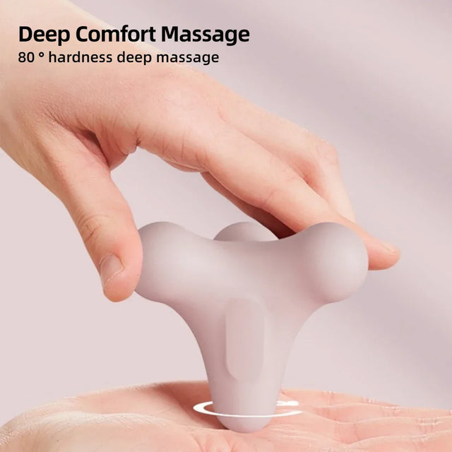 Four Corner Silicone Fascia Ball Deep Muscle Massage Ball - Omega Lifestyles