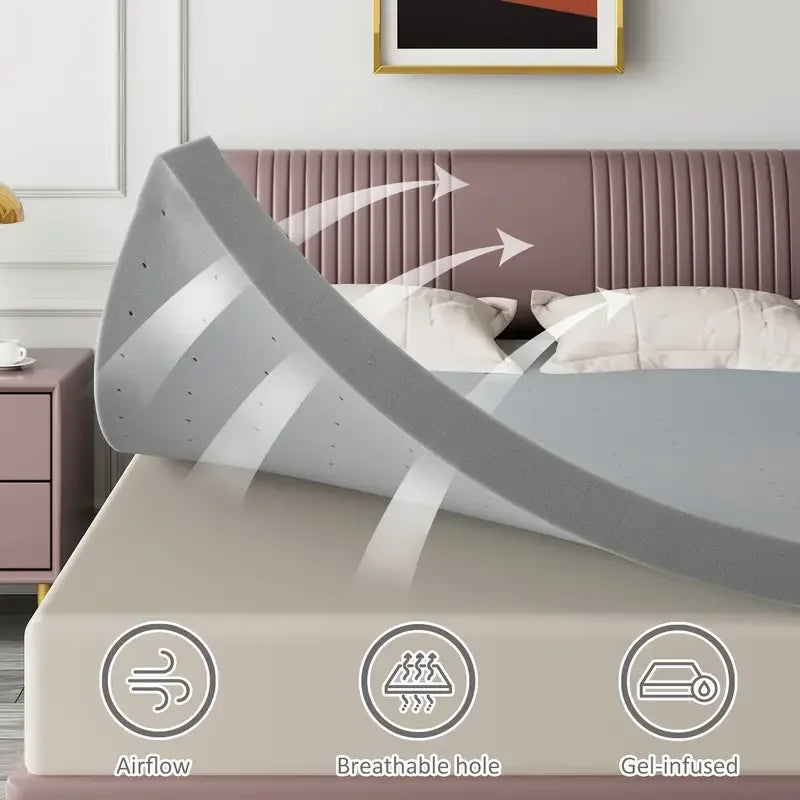 Extra Firm 2-Inch High Density Mattress Topper