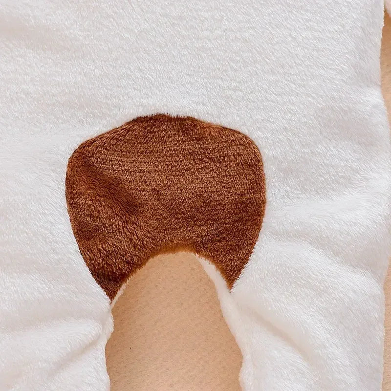 Baby Bear Hooded Cotton Romper Long Sleeve Footies - Omega Lifestyles