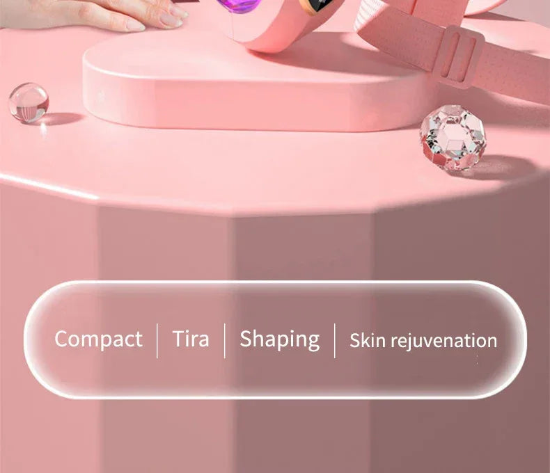 LED Photon Therapy Facial Slimming Vibration Massager - Omega Lifestyles