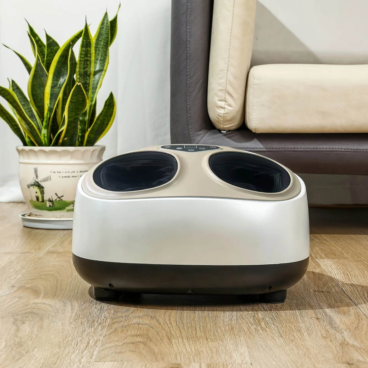 Automatic Heated Kneading Foot Massager Therapy Machine - Omega Lifestyles