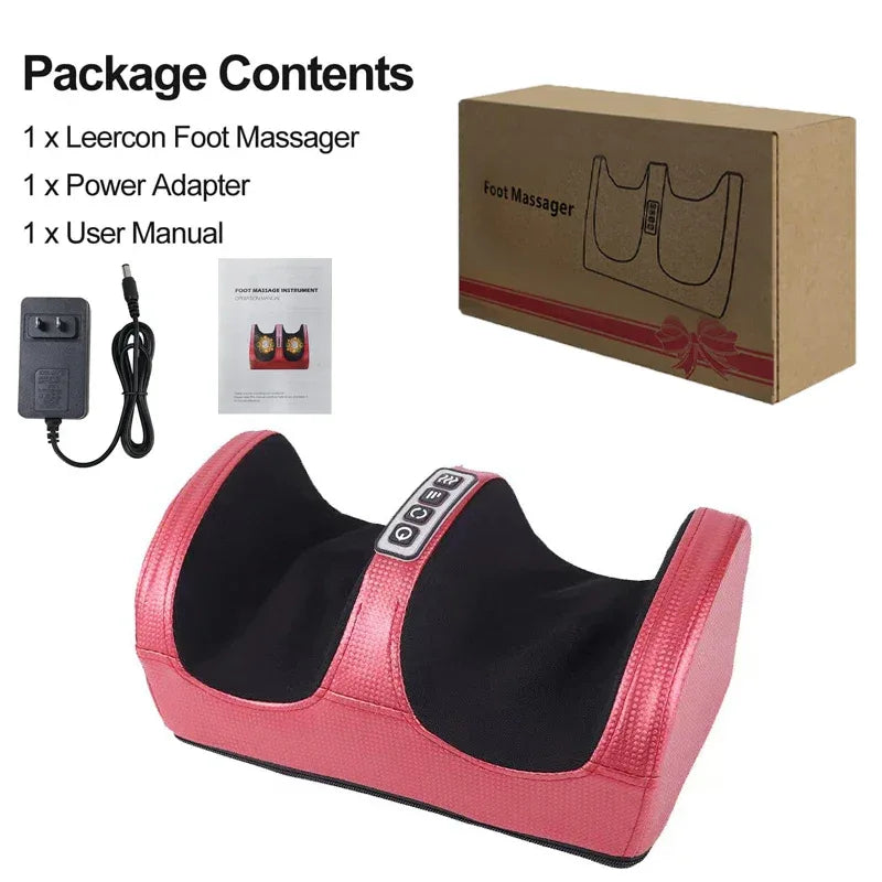 Electric Heating Foot Massager With Hot Compress Therapy - Omega Lifestyles
