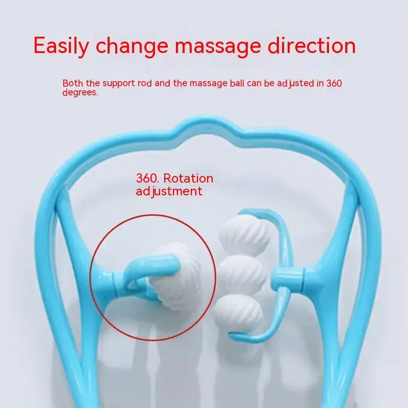 Cervical Spine Roller Massage Therapy Tool For Neck Pain - Omega Lifestyles