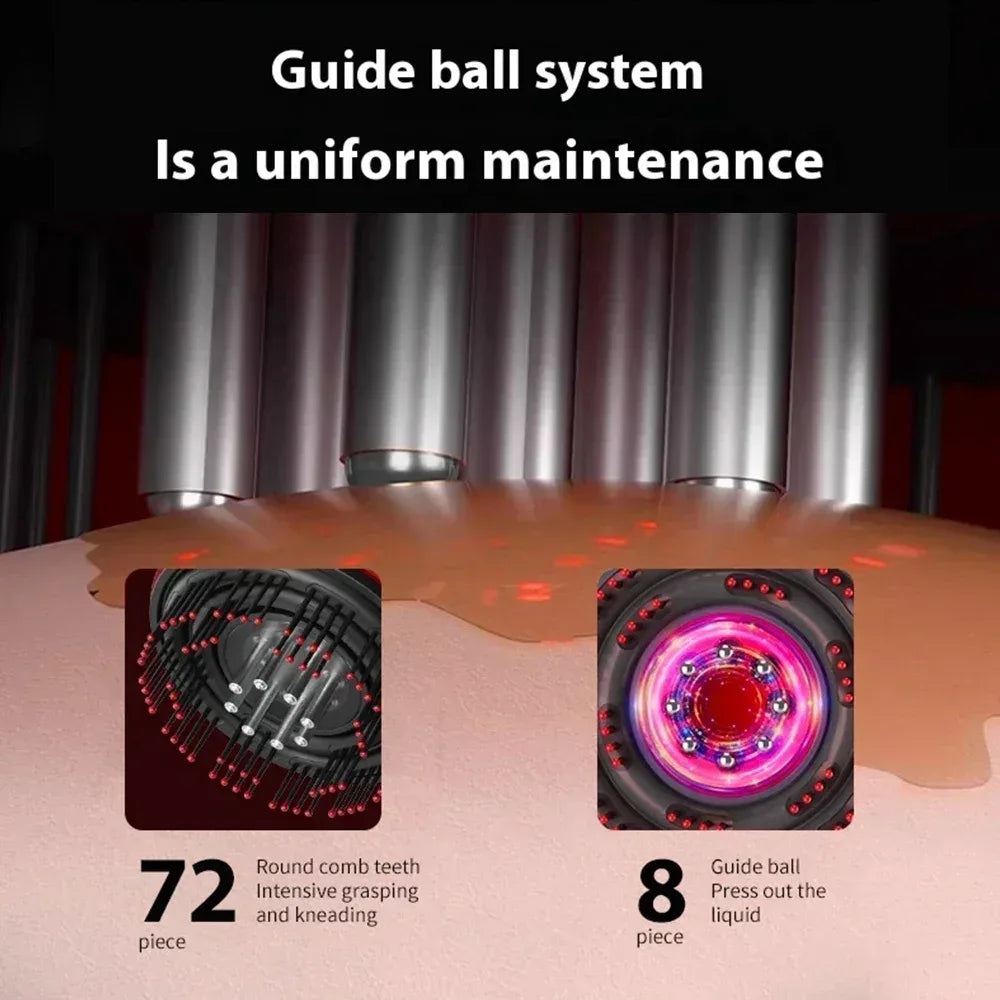 Infrared Light Scalp Massage Comb With Hair Growth Therapy - Omega Lifestyles