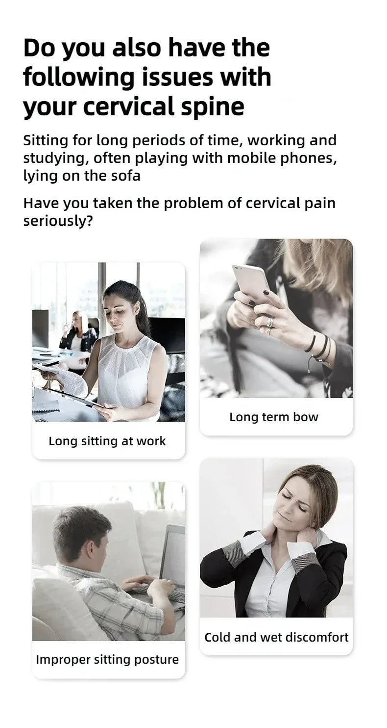 Manual 6-Ball Neck Massage Roller Relaxation Device - Omega Lifestyles