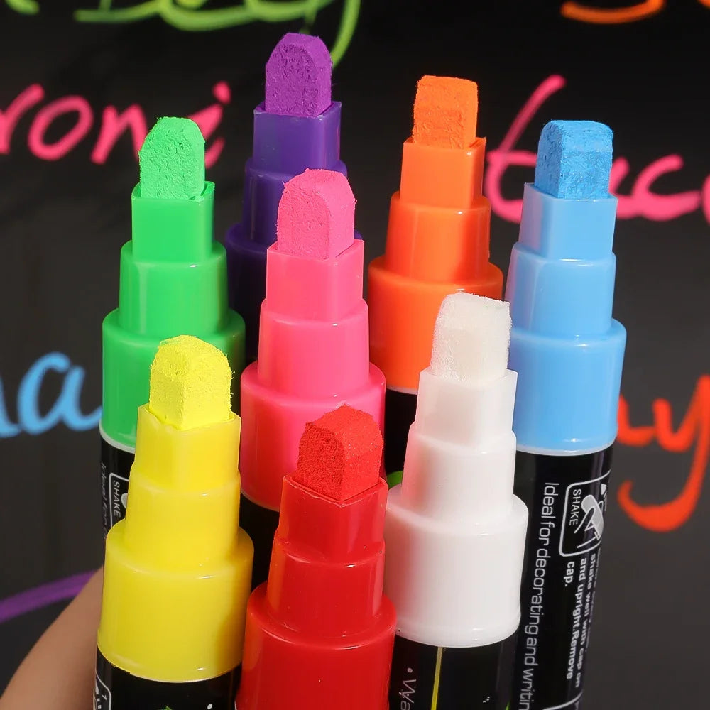 Erasable Liquid Chalk Markers Set Of 8 Colors