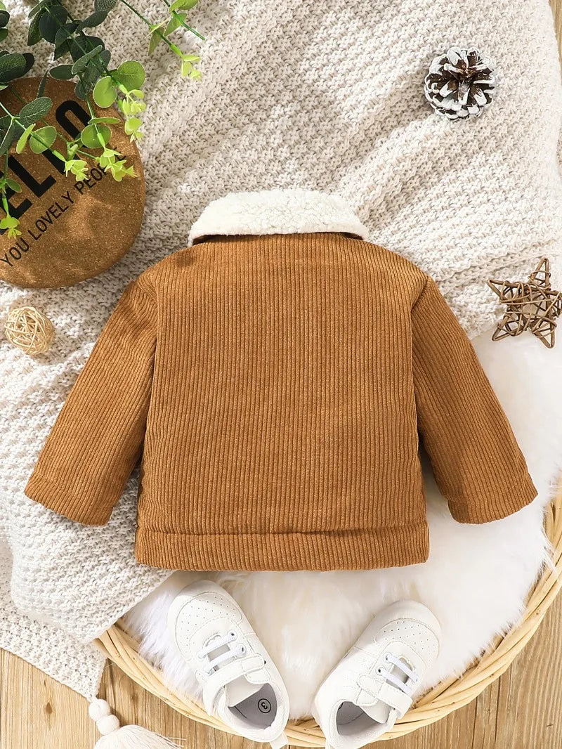 Children’s Patchwork Cotton Down Winter Jacket 2-3Y