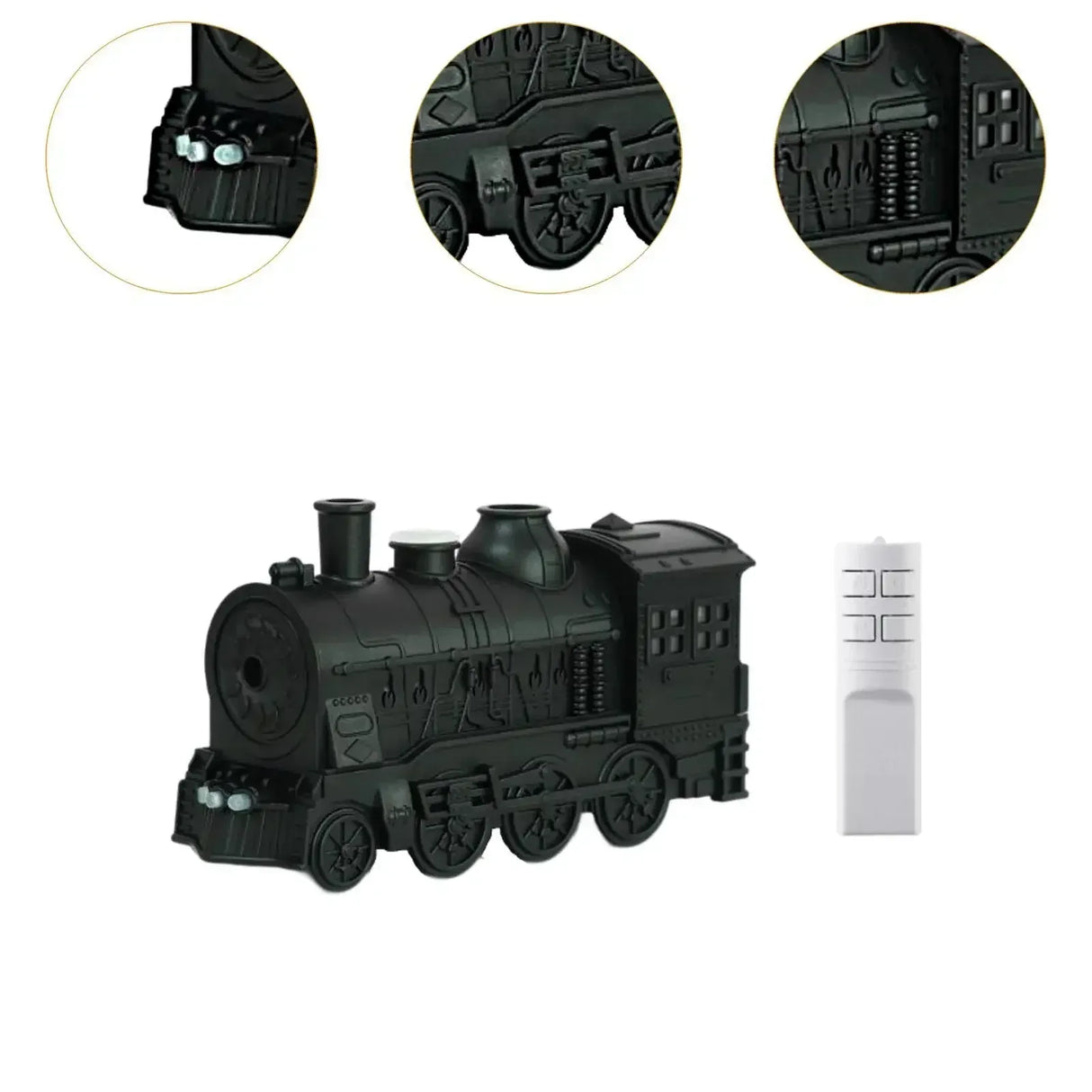 Steam Train Ultrasonic Essential Oil Diffuser With Remote - Omega Lifestyles