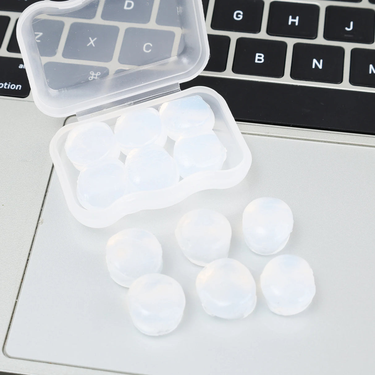 Soft Silicone Noise Cancelling Earplugs Pack of 6