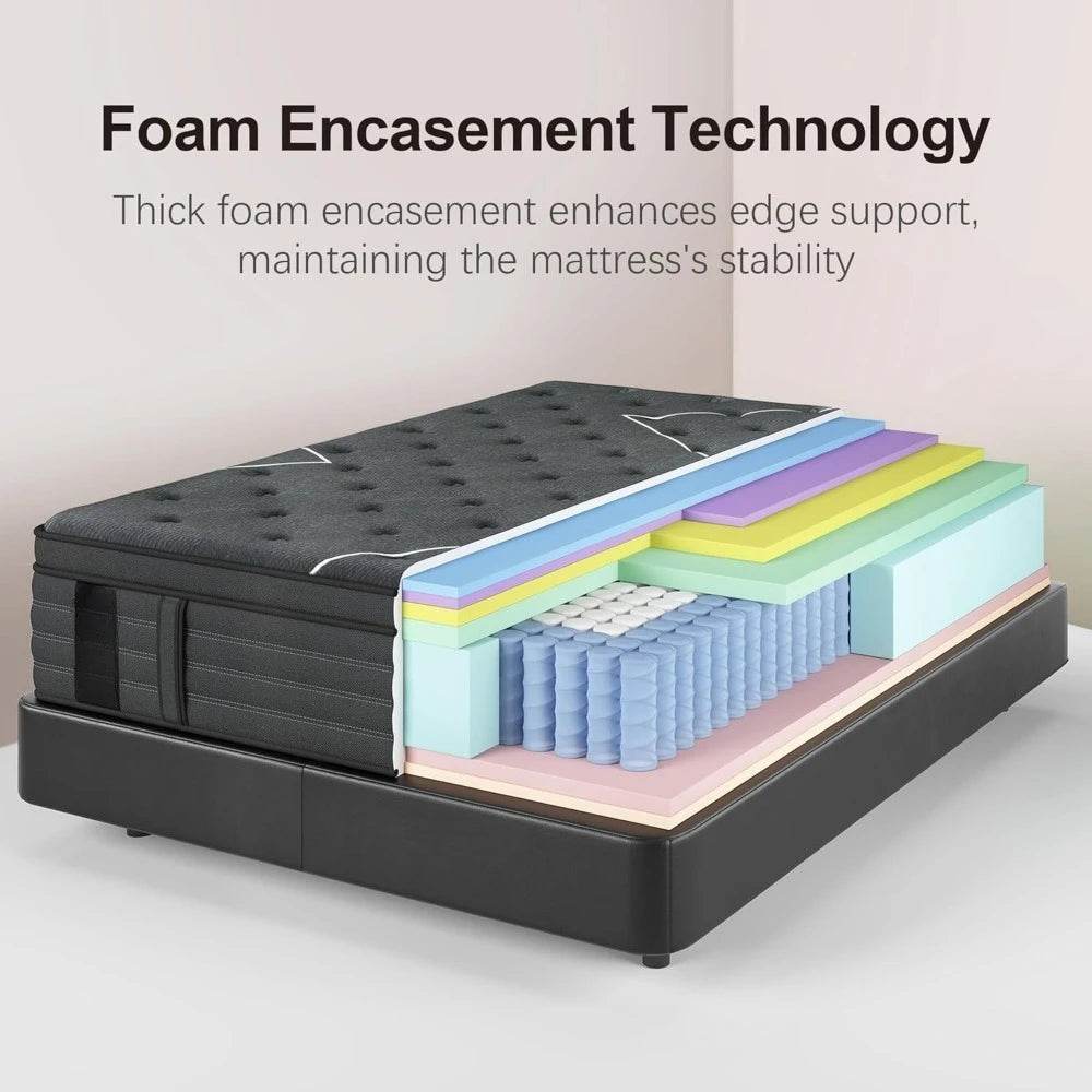 Extra Firm Memory Foam Hybrid Mattress - Sleep Galleria