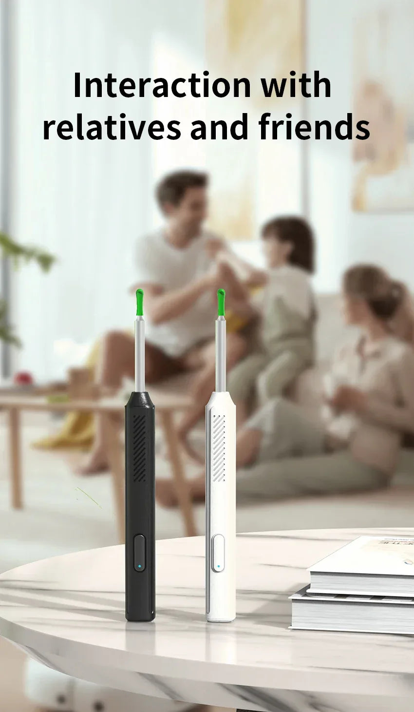 Wireless Visual Ear Cleaner With Camera Endoscope Tool - Omega Lifestyles