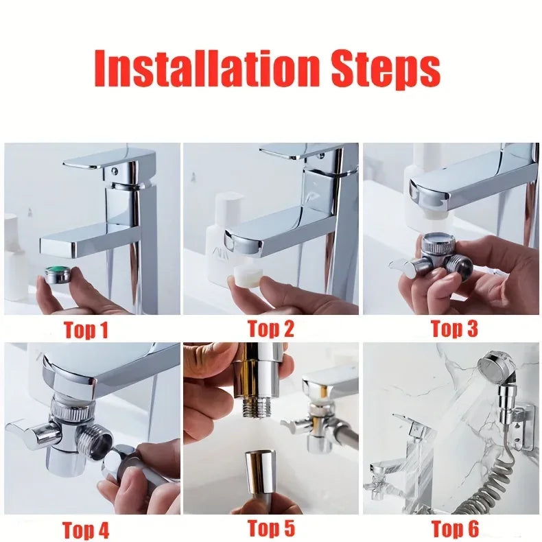 Universal Faucet Switch Adapter Kitchen Sink Diverter Valve - Omega Lifestyles