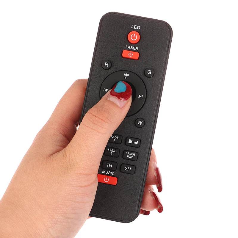 LED Star Projector Night Light With Remote Control