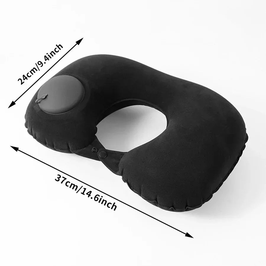 Inflatable Portable Travel Neck Pillow - Omega Lifestyles